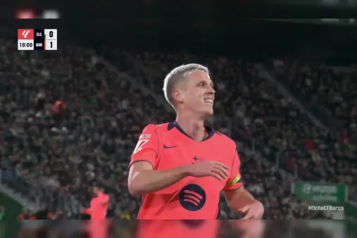 [Highlights] Balde's subtle cross, Olmo fails to adjust and scuffs his shot