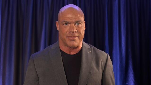 Kurt Angle wants you to vote for him to referee this week's WWE Mixed Match Challenge bout