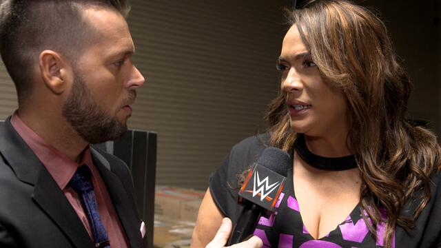 Nia Jax looks ahead to the Women's Elimination Chamber Match: WWE.com Exclusive, Jan. 29, 2018 background
