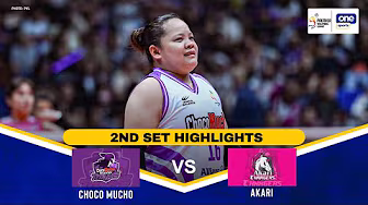 AKARI vs. CHOCO MUCHO | SET 2 HIGHLIGHTS | 2026 PVL ALL-FILIPINO CONFERENCE