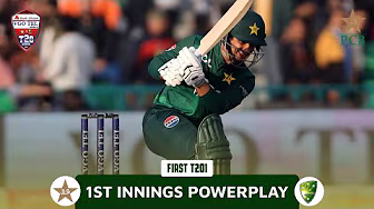 1st Innings Powerplay | Pakistan vs Australia | Match 01 | T20I Series 2026 | PCB | MJ1K