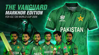 Revealing the Vanguard Markhor Edition | Pakistan's T20 World Cup 2026 Jersey Unveiled 💫