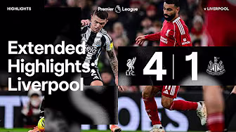 Liverpool 4 Newcastle United 1 | EXTENDED Premier League Highlights