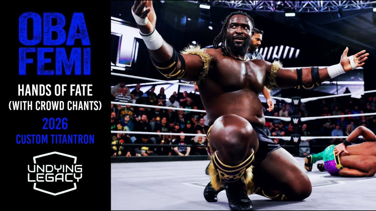Oba Femi Custom Titantron 2026 (Hands of Fate [w/CROWD CHANTS])