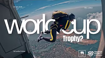ICC Men’s T20 World Cup Trophy Lands at RPICS in Spectacular Para Jump Arrival