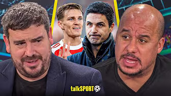 Alex Crook & Gabby Agbonlahor's LIVELY DEBATE on Arsenal's Title Chances after SLIP UP vs Man United