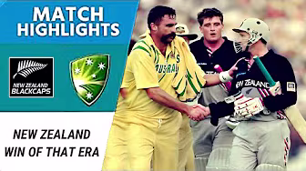 New Zealand's Win Of That Era | Crowe’s Grit and Larsen’s Control | New Zealand Crush Australia