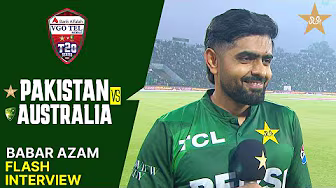 Babar Azam Flash Interview | Pakistan vs Australia | Match 03 | T20I Series 2026 | PCB | MJ1K