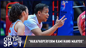 Coach Shaq Delos Santos shares the key to Cignal winning its opening game | #OSOnTheSpot