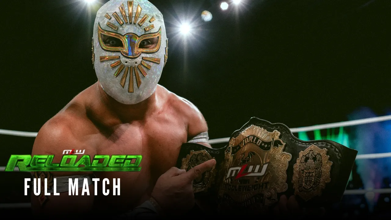 MÍSTICO vs BÁRBARO CAVERNARIO | MLW World Middleweight Title | FULL MATCH