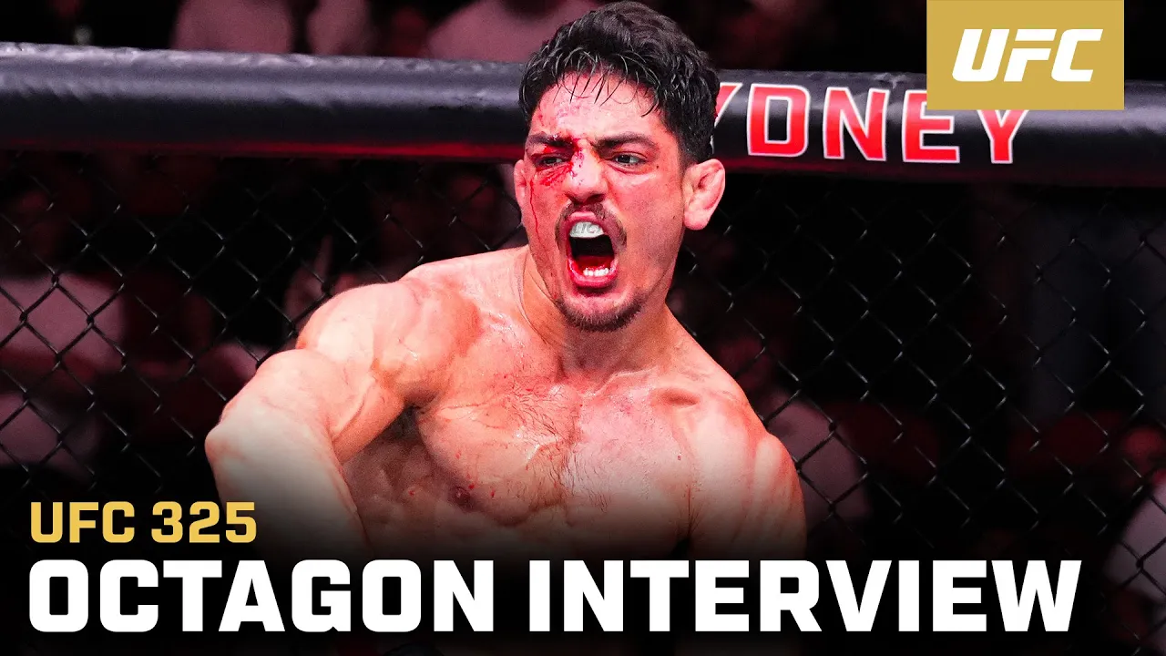 Jonathan Micallef Octagon Interview | UFC 325