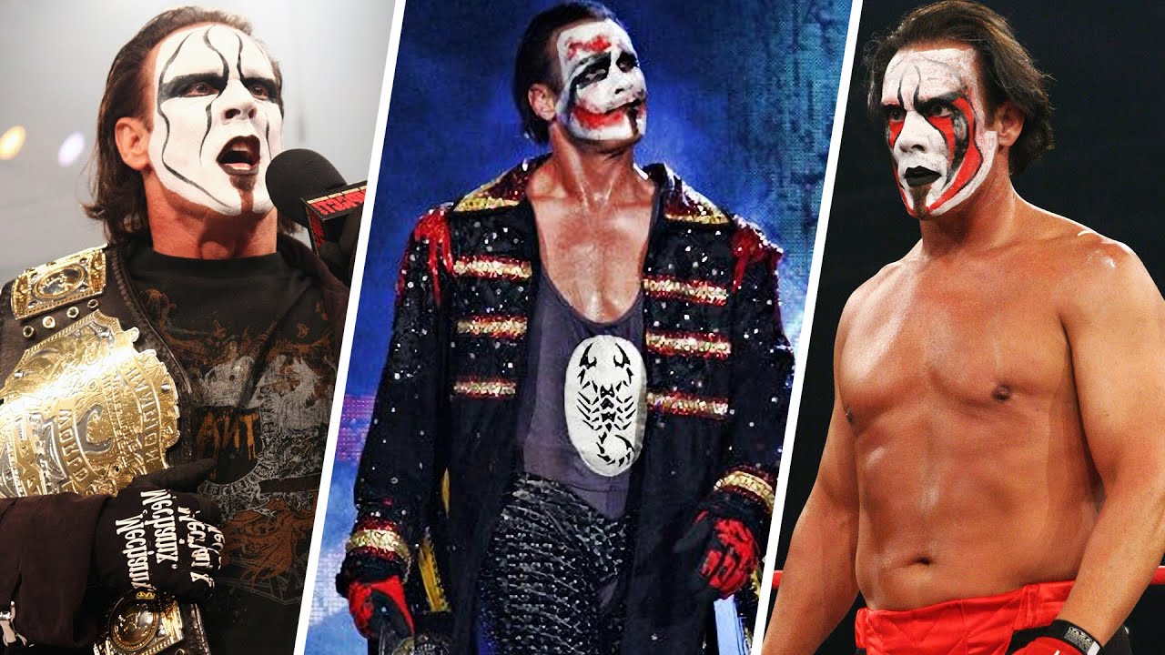 Sting's Entrances Through The Years | Joker Sting, Slay Me, Main Event Mafia