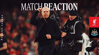 Arne Slot Reacts to Liverpool 4-1 Newcastle | Premier League