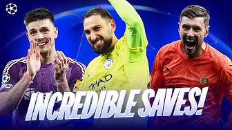 TOP Champions League Saves From Matchday 8!