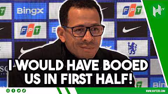 I would have BOOED us OFF! | Liam Rosenior | Chelsea 3-2 West Ham