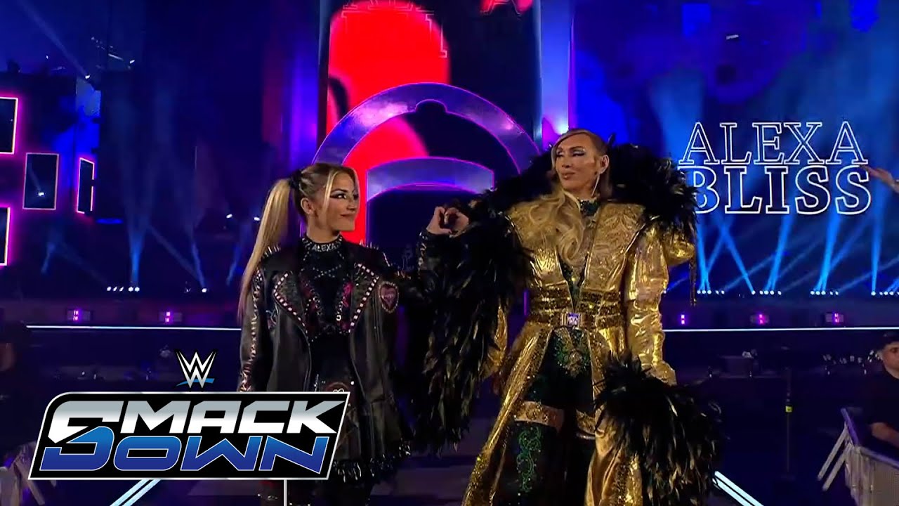 Alexa Bliss & Charlotte Flair Entrance: WWE SmackDown in Riyadh, Saudi Arabia, January 30, 2026