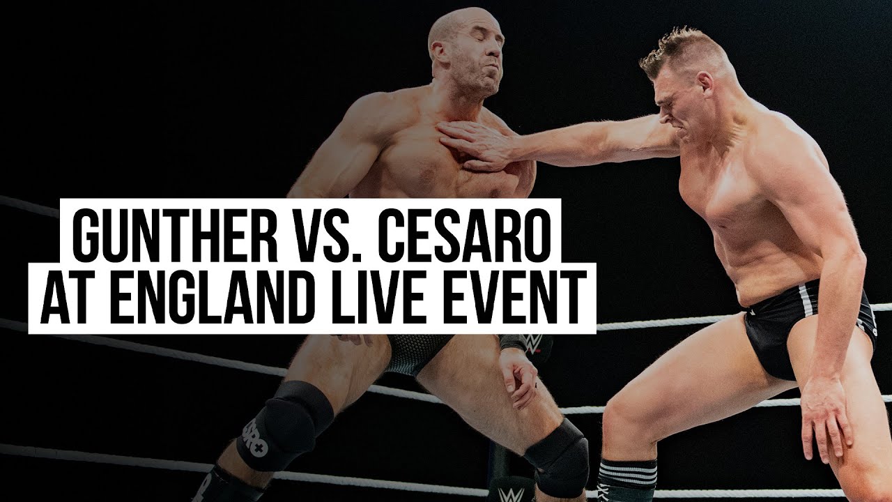 Gunther and Cesaro clash in unseen Live Event match: From the WWE Vault