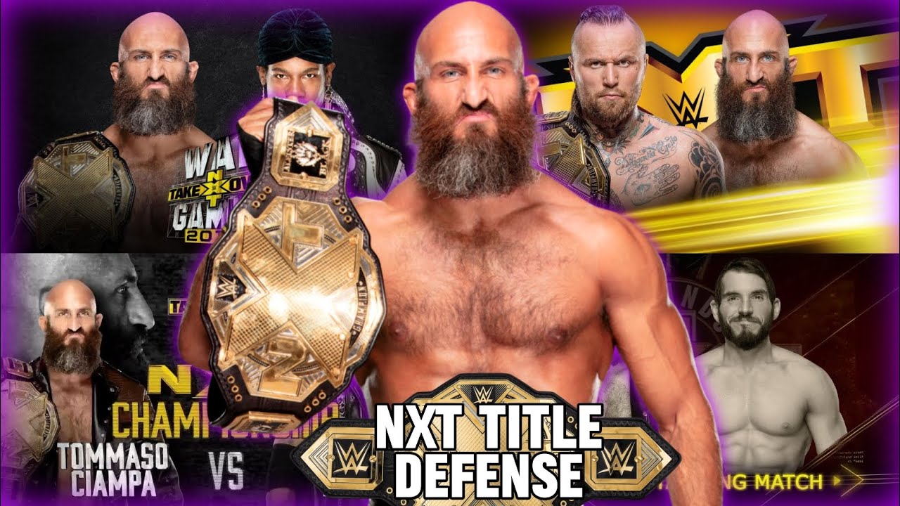 Every Tommaso Ciampa WWE NXT Title Defense