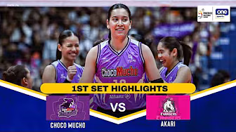 AKARI vs. CHOCO MUCHO | SET 1 HIGHLIGHTS | 2026 PVL ALL-FILIPINO CONFERENCE