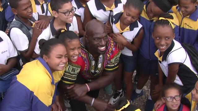Titus O'Neil's unforgettable journey to South Africa background