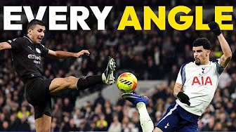 Is this a Puskas Award winner? Every angle of Solanke's SCORPION KICK goal against Man City!