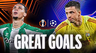 INCREDIBLE Champions League and Europa League Goals! | MD8 Edition