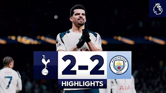 Tottenham Hotspur 2-2 Manchester City l Dominic Solanke scores a SCORPION KICK goal! 🦂