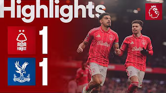 Morgan Gibbs-White on Target 🎯 | Nottingham Forest 1-1 Crystal Palace | Premier League Highlights 🎥