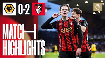 Kroupi nets WORLDIE and Scott nets off Rayan ASSIST | Wolves 0-2 AFC Bournemouth