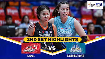 GALERIES TOWER vs. CIGNAL | SET 2 HIGHLIGHTS | 2026 PVL ALL-FILIPINO CONFERENCE