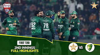 2nd Innings Highlights | Pakistan vs Australia | Match 01 | T20I Series 2026 | PCB | MJ1K