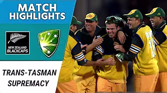 Trans-Tasman Supremacy Sealed at Christchurch | Adam Gilchrist and Mark Waugh Dismantled New Zealand