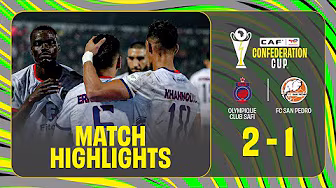 🎞️ Match Highlights: Olympic Club Safi secure a 2-1 home win over FC San Pedro. #TotalEnergiesCAFCC
