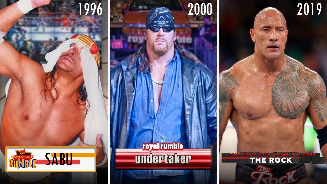 One MIND BLOWING Fact You Didn't Know From Every WWE Royal Rumble PLE