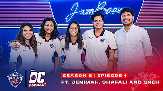 World Cup Winners Relive the Glory 🇮🇳🏆 | DC Podcast S06 E01 ft. Jemi, Shafali & Sneh | WPL 2026