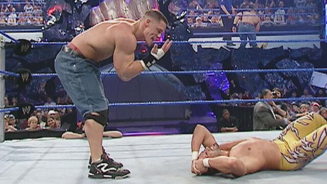 John Cena obliterates Chavo Guerrero: SmackDown, April 15, 2004 (WWE Network Exclusive) backdrop