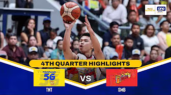 TNT vs. SAN MIGUEL | FINALS GAME 5 | 4TH QUARTER HIGHLIGHTS | PBA SEASON 50 PHILIPPINE CUP