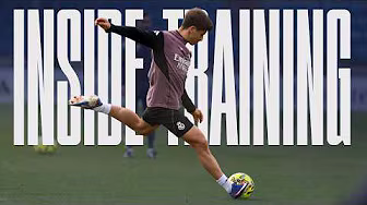 Getting ready for Rayo | Real Madrid City