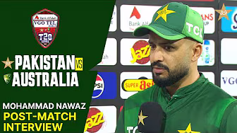 Mohammad Nawaz Post-Match Interview | Pakistan vs Australia | M 3 | T20I Series 2026 | PCB | MJ1K