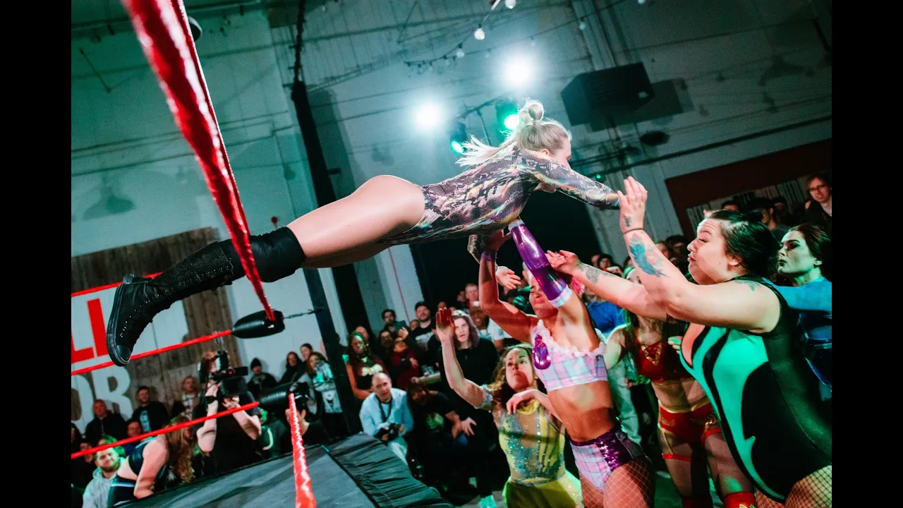 3 HOURS OF EVE RIOT GRRRLS OF WRESTLING!
