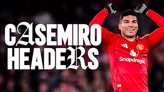 Casemiro's Headed Goals! ⚽️🙌