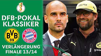 Krimi bei legendärem Trainderduell! | Borussia Dortmund - FC Bayern München | DFB-Pokalfinale 2014