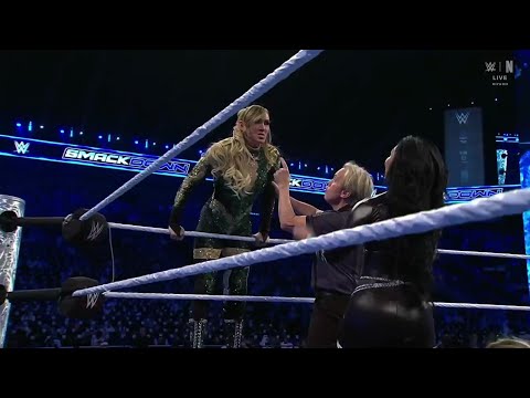 Alexa Bliss & Charlotte Flair VS Roxanne Perez & Liv Morgan 1/2