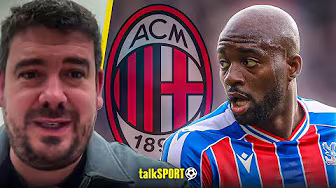 "IT'S A STRANGE ONE!" Alex Crook REVEALS Latest on Jean-Philippe Mateta's move to AC Milan!