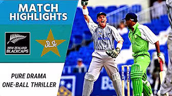 Pure Drama | One-Ball Thriller | New Zealand Edge Pakistan Despite Wasim–Waqar Burst