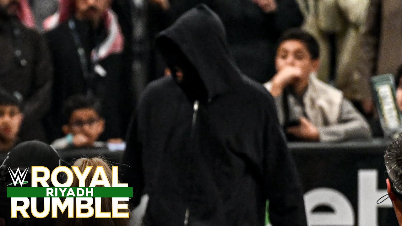 A mystery Superstar STOMPS Bron Breakker during Royal Rumble entrance: Royal Rumble 2026 highlights