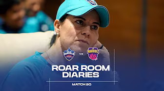 Step 1 of 3 done ✅| Roar Room Diaries | UPW vs DC | WPL 2026