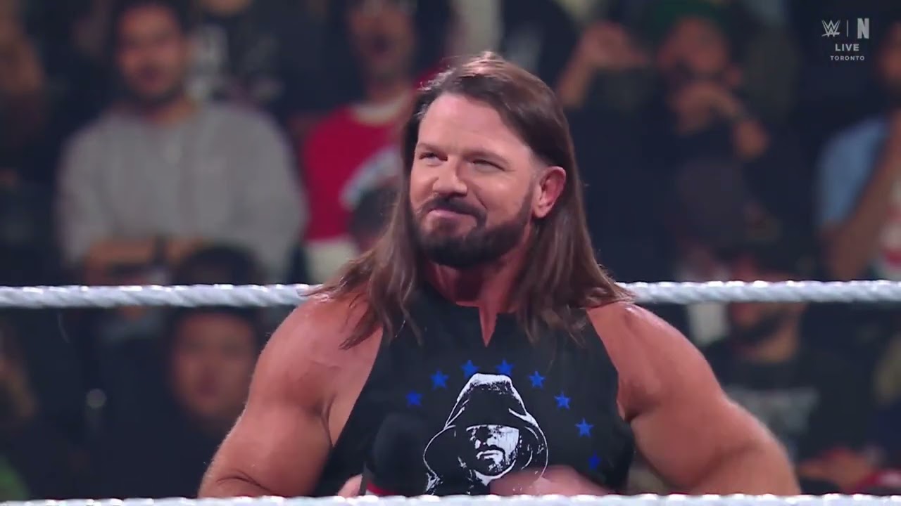 AJ Styles Declares One Last Run as World Champion | Raw Jan 26, 2026