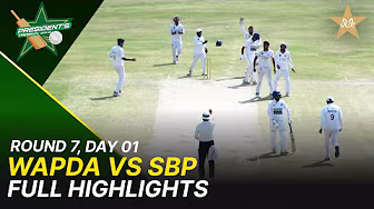 Full Highlights | WAPDA Vs SBP | President Trophy | 2025-26 | Day 1 | PCB | M2Y1H