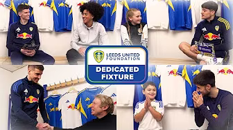 Breaking barriers | Leeds United players meet inspirational fans
